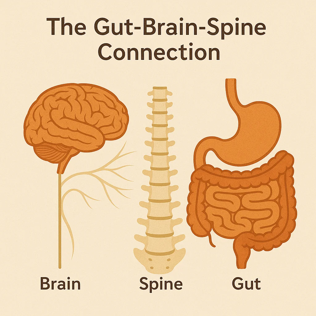 gut-brain-spine connection